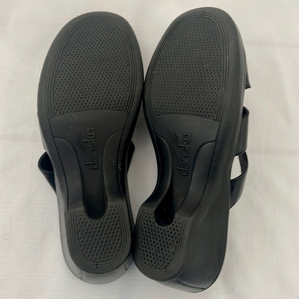 Dansko / Wedge / Leather Slip~On Sandals - Picture 8 of 13